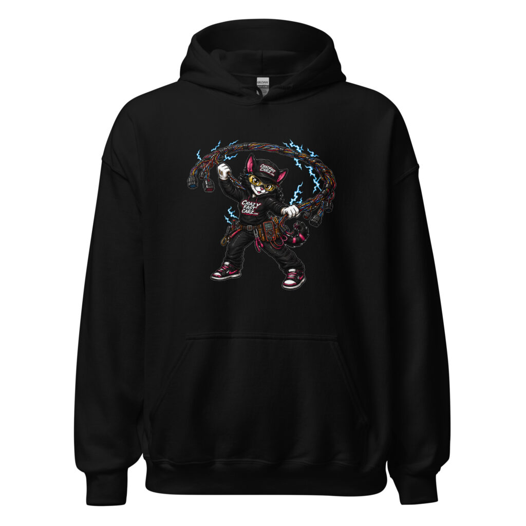 Circuit Cat Hoodie