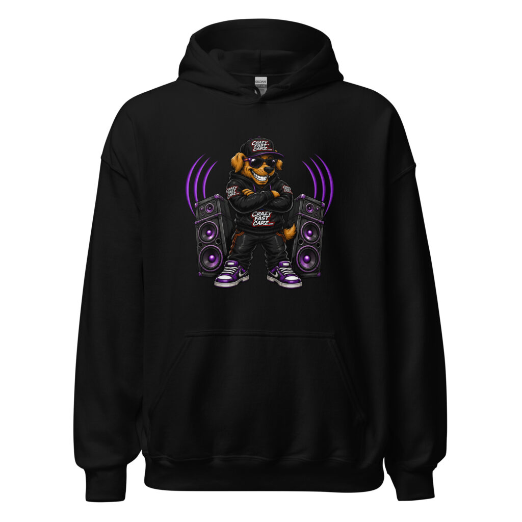 Sound System Dog Hoodie