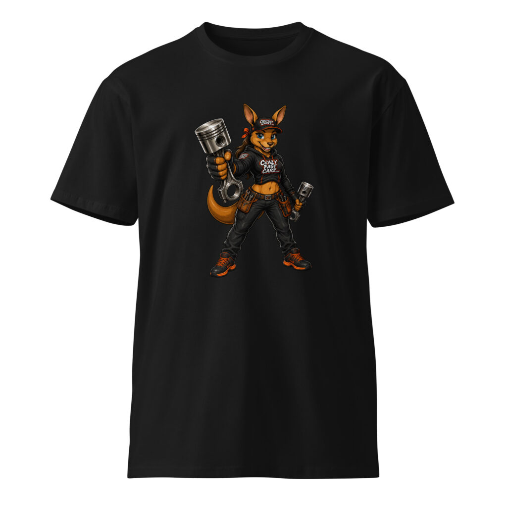 Kanga Performance - Piston Power t-shirt
