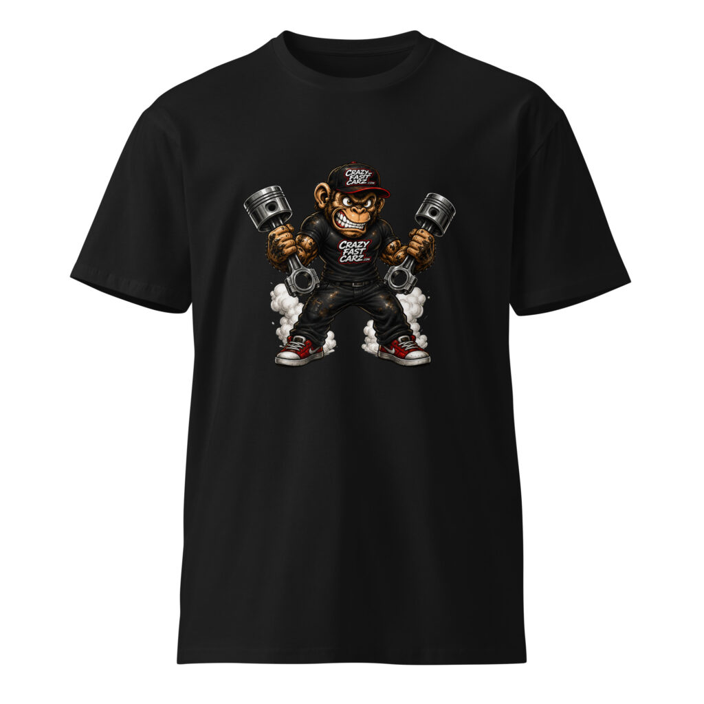 Grease Monkey - Piston Dumbbells t-shirt
