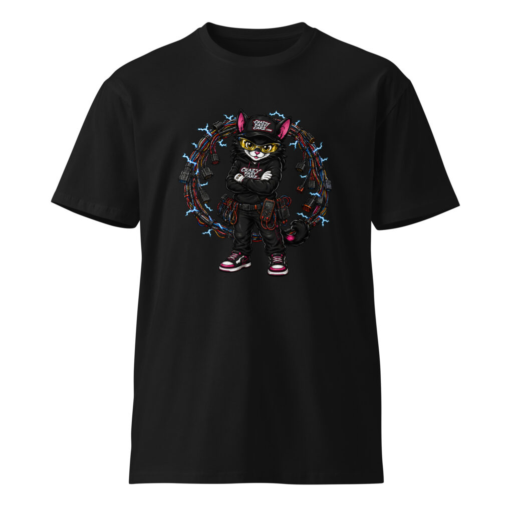 Circuit Cat - Wiring Halo t-shirt