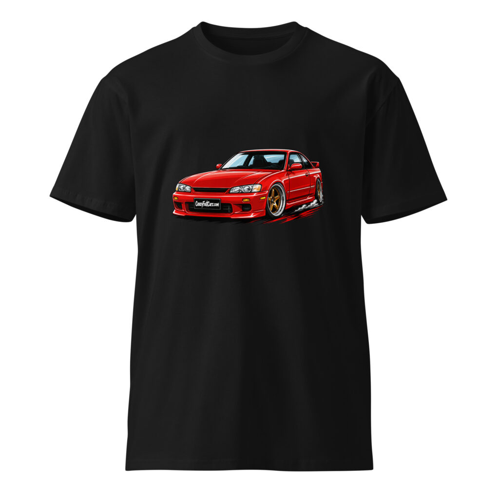 Nissan S13 Silvia Red t-shirt